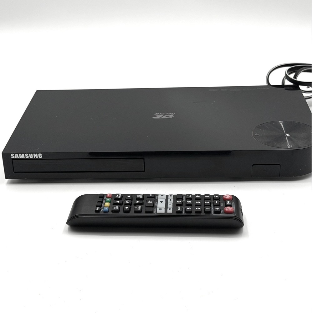 Samsung BD-FM59C Blu-ray 3D Disc Player Wi-Fi 1080p HDMI Black w/ Remote TESTED